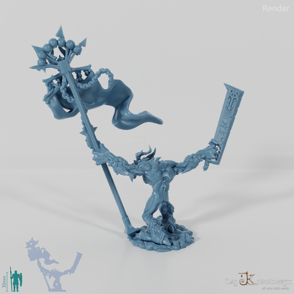 Void Horrors - Wrathclaw Banner Bearer