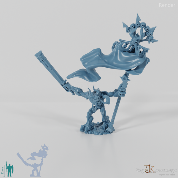 Void Horrors - Wrathclaw Banner Bearer