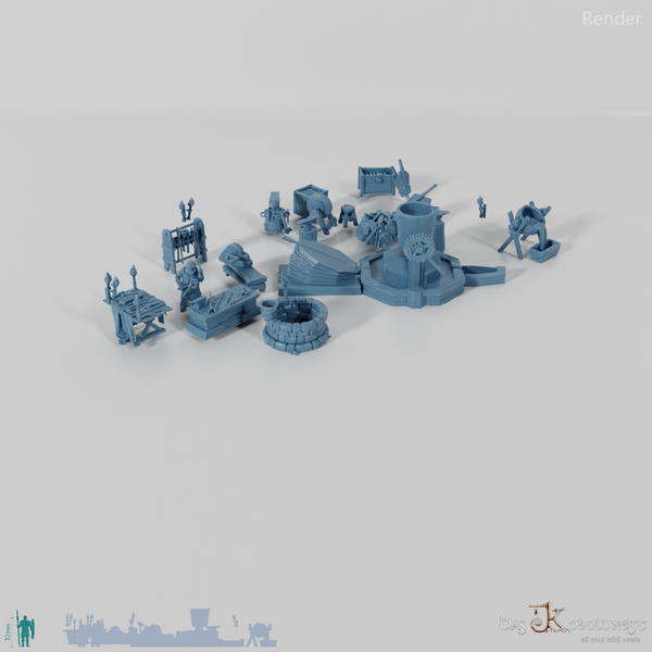 Dioramaset - Zwergische Schmiede